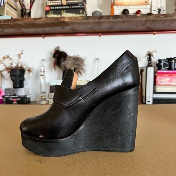 Dolls Kill E Platform Leather Oxfords - Picture 7 of 8